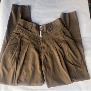 Vintage original z. Cavaricci brown 80s pleated